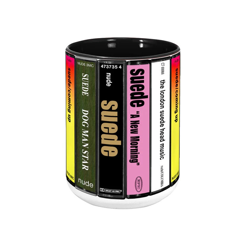 Retro Cassette Accent Mug for Music Lovers | Ceramic Drinkware GradoCreations