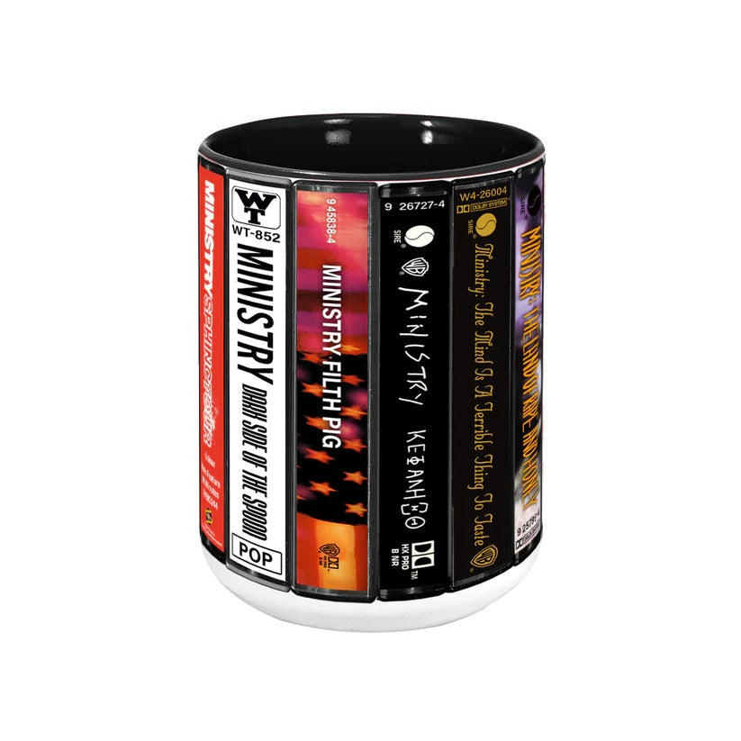 Retro Cassette Accent Mug for Music Lovers | Ceramic Drinkware GradoCreations