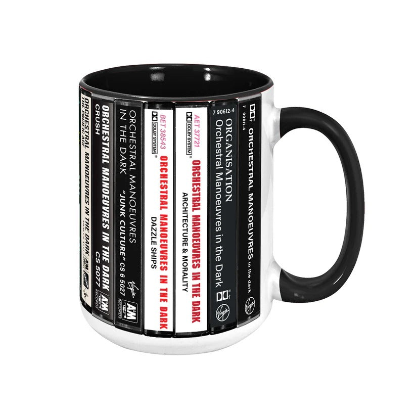 Retro Orchestral Manoeuvres In The Dark Accent Mug for Music Lovers GradoCreations