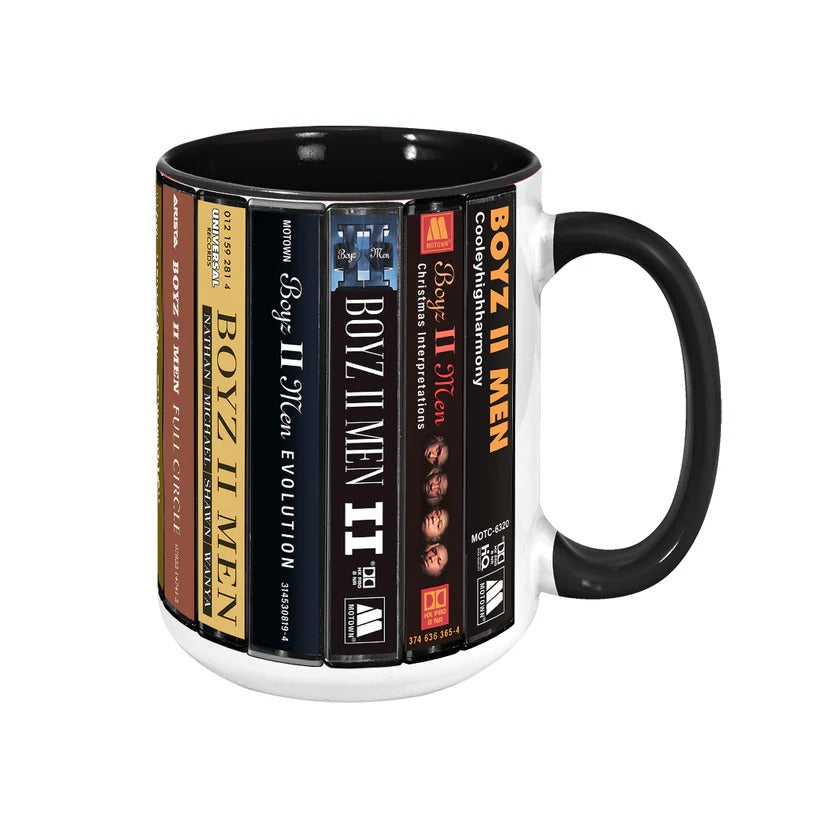 Boyz II Men Retro Accent Mug | Ceramic Drinkware Gift GradoCreations