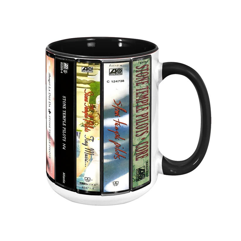 Retro Stone Temple Pilots Albums Cassette Accent Mug Gift GradoCreations