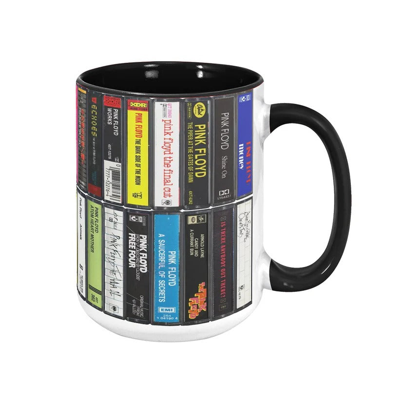 Retro Pink Floyd Cassette Accent Mug Gift for Music Lovers GradoCreations