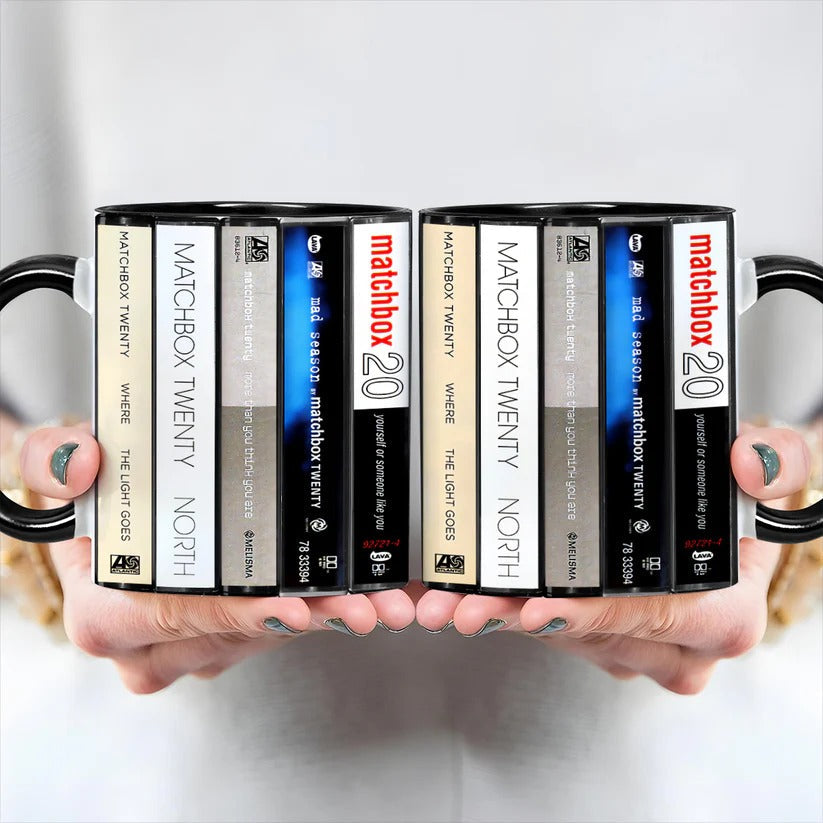 Matchbox Twenty Retro Accent Mug Ceramic Music Gift GradoCreations