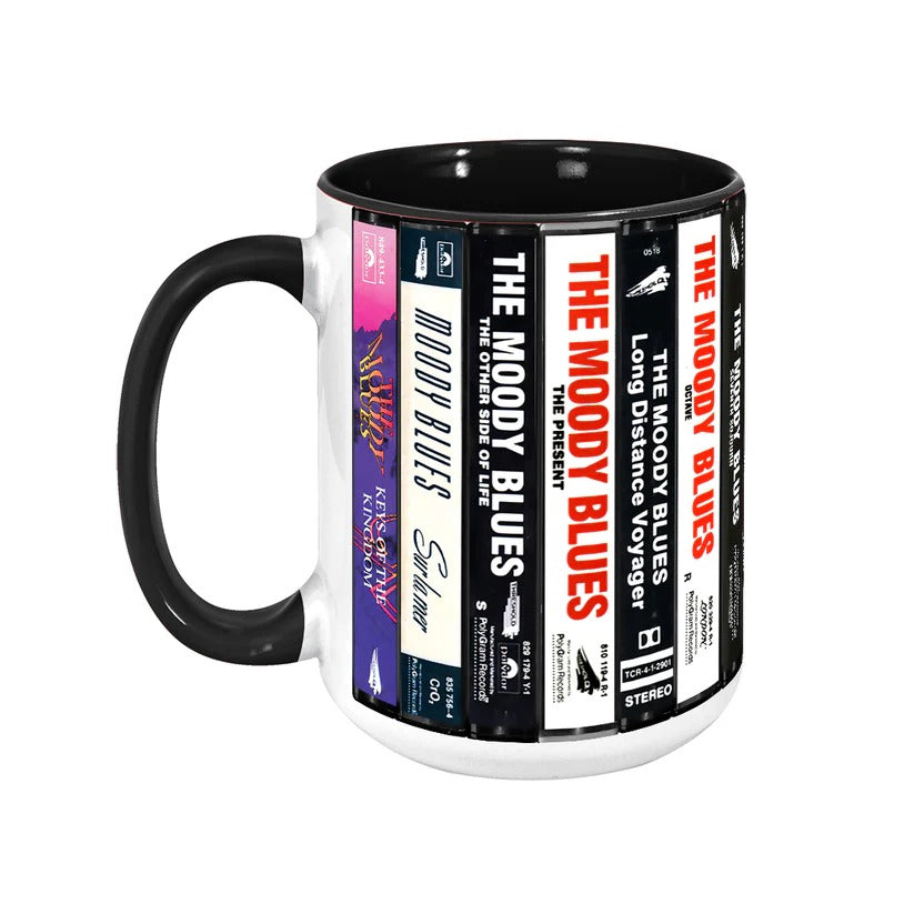 Moody Blues Cassette Collection Accent Mug Retro Gift GradoCreations