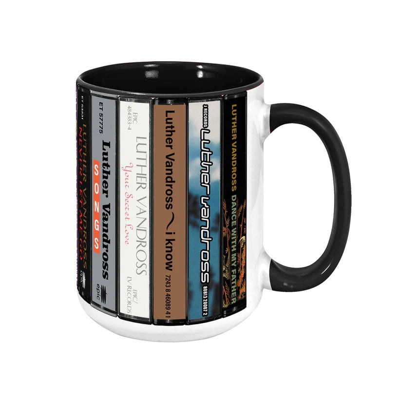 Retro Sade Albums Cassette Accent Mug Ceramic Gift for Music Lovers GradoCreations
