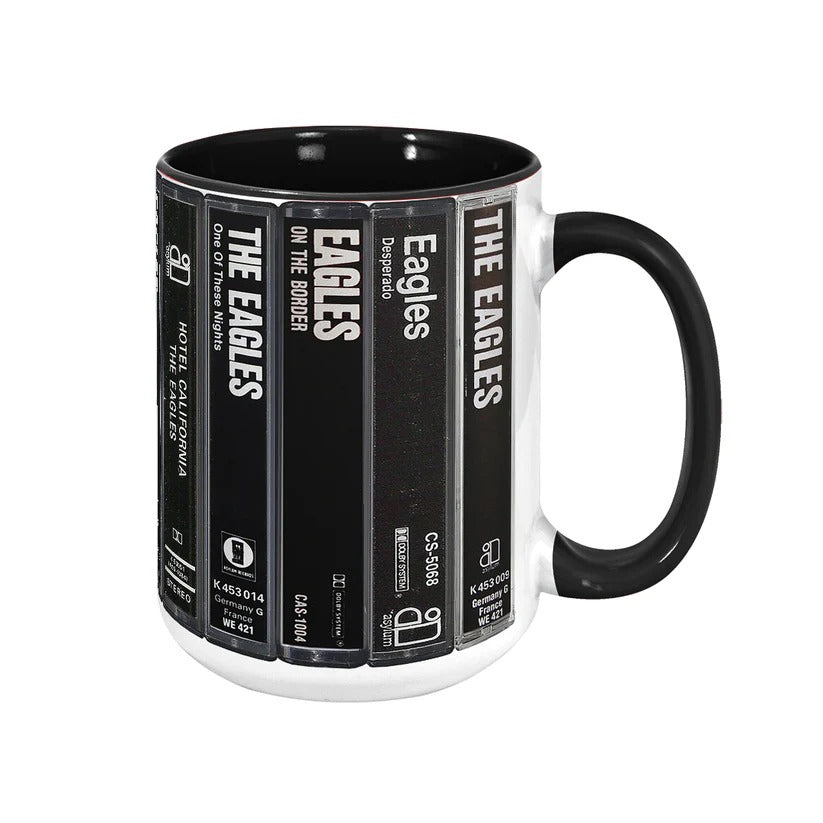 Eagles Classic Cassette Accent Mug Ceramic Drinkware Gift GradoCreations