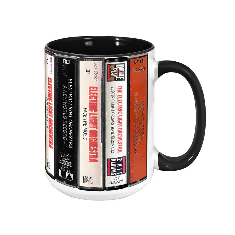 Electric Light Orchestra Retro Accent Mug Ceramic Drinkware GradoCreations
