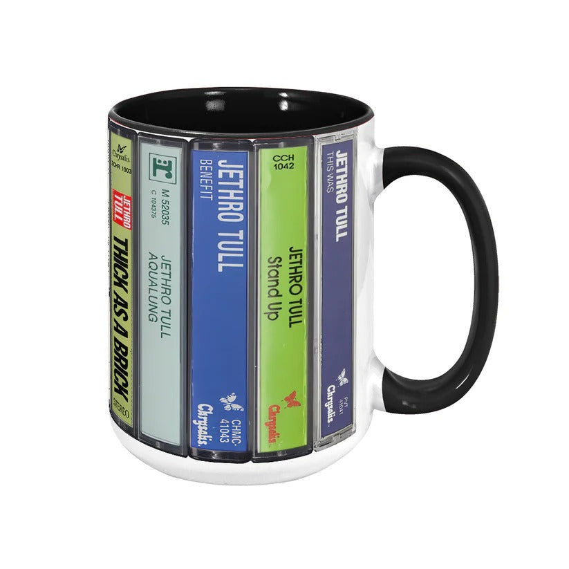 Jethro Tull Cassette Accent Mug Retro Music Gift GradoCreations