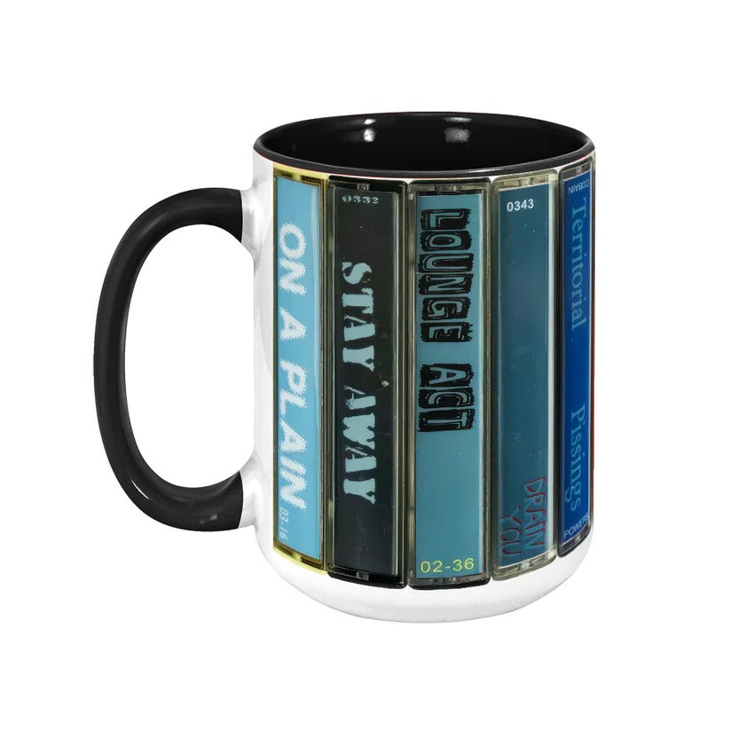 Nirvana Nevermind Album Cassette Mug Retro Ceramic Accent GradoCreations