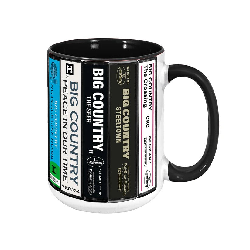 Retro Big Country Albums Accent Mug Ceramic Coffee Cup Gift GradoCreations