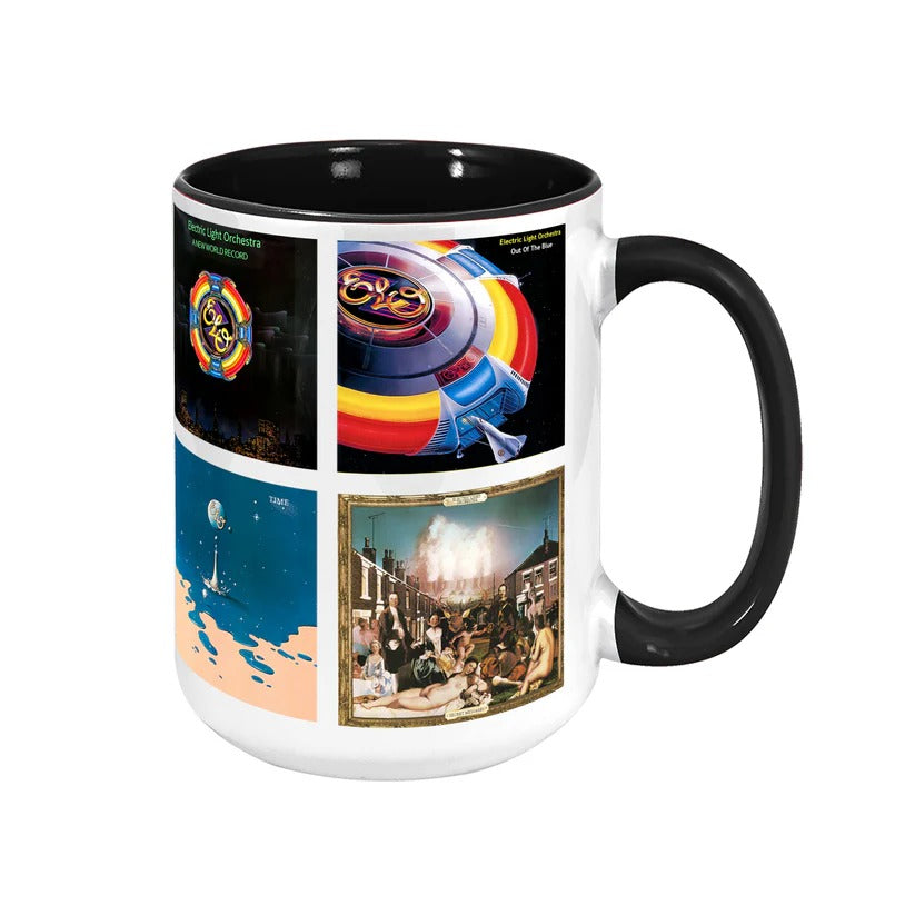 Electric Light Orchestra Retro Accent Mug Classic Album Art Ceramic Gift GradoCreations
