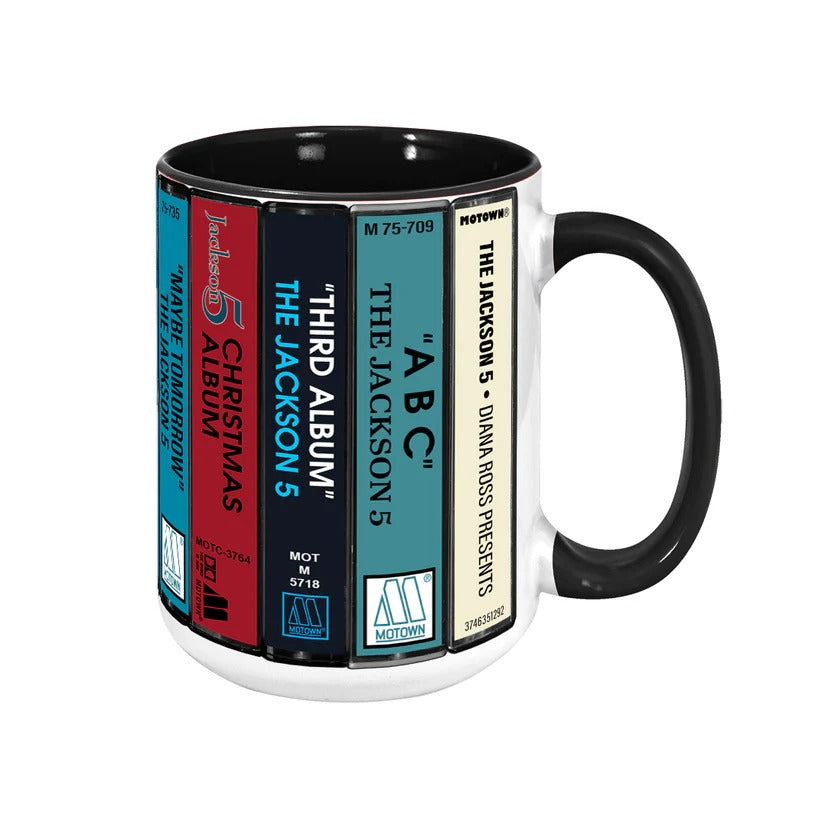 Jackson 5 Retro Accent Mug Ceramic Gift for Music Lovers GradoCreations