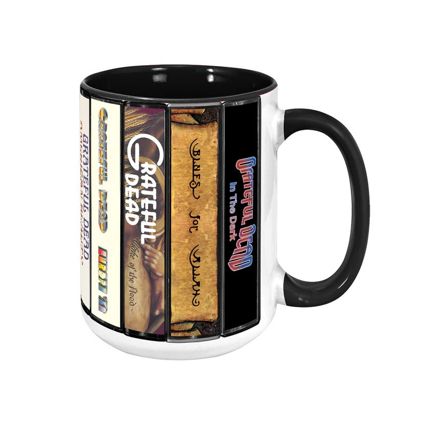 Grateful Dead Retro Album Cover Accent Mug Gift for Music Lovers GradoCreations