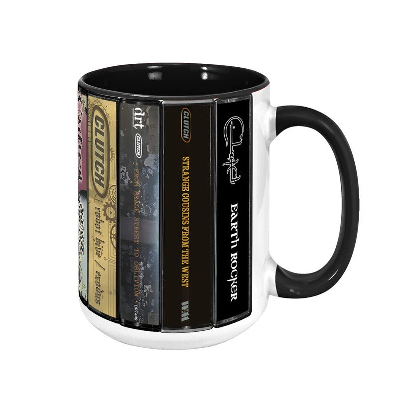 Retro Cassette Accent Mug Ceramic Gift for Music Lovers GradoCreations