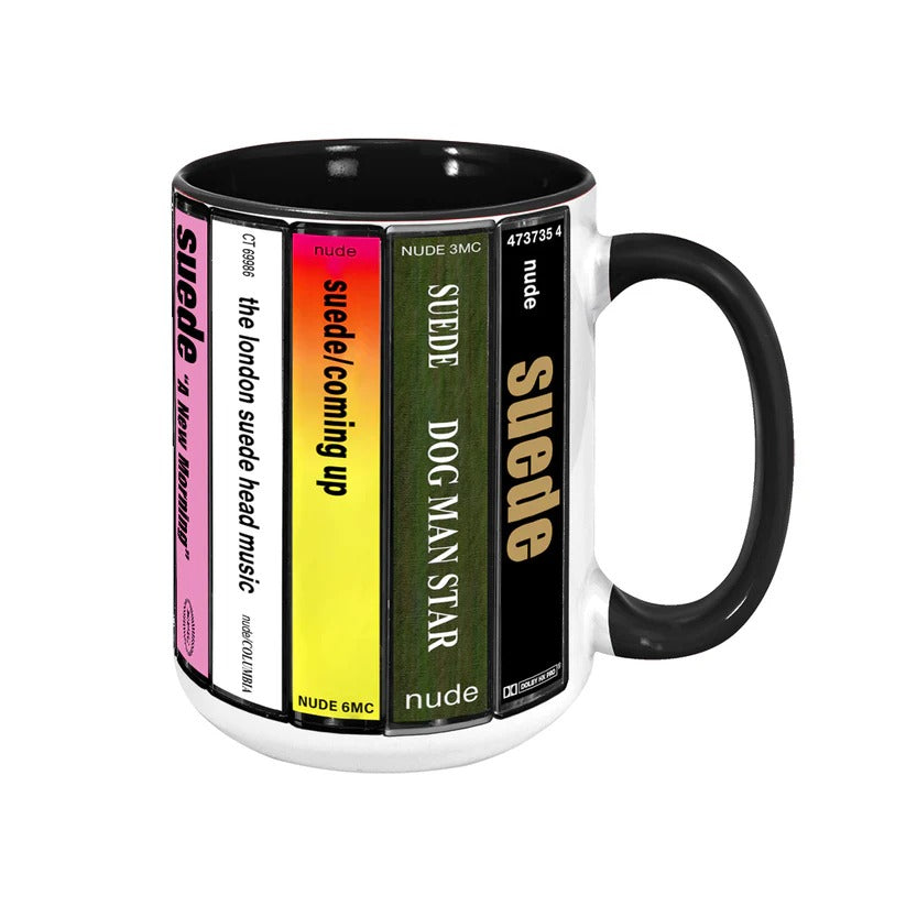 Retro Cassette Accent Mug for Music Lovers | Ceramic Drinkware GradoCreations