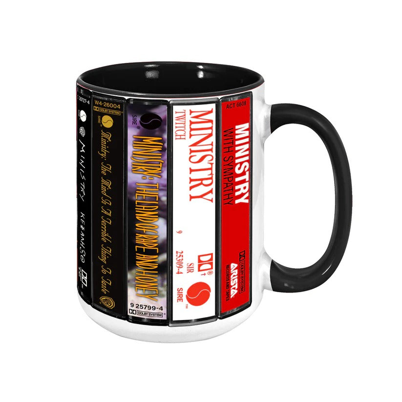 Retro Cassette Accent Mug for Music Lovers | Ceramic Drinkware GradoCreations