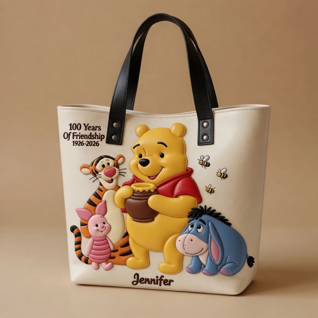 Personalized Honey Bear Tote Bag Gift for Movie Fans