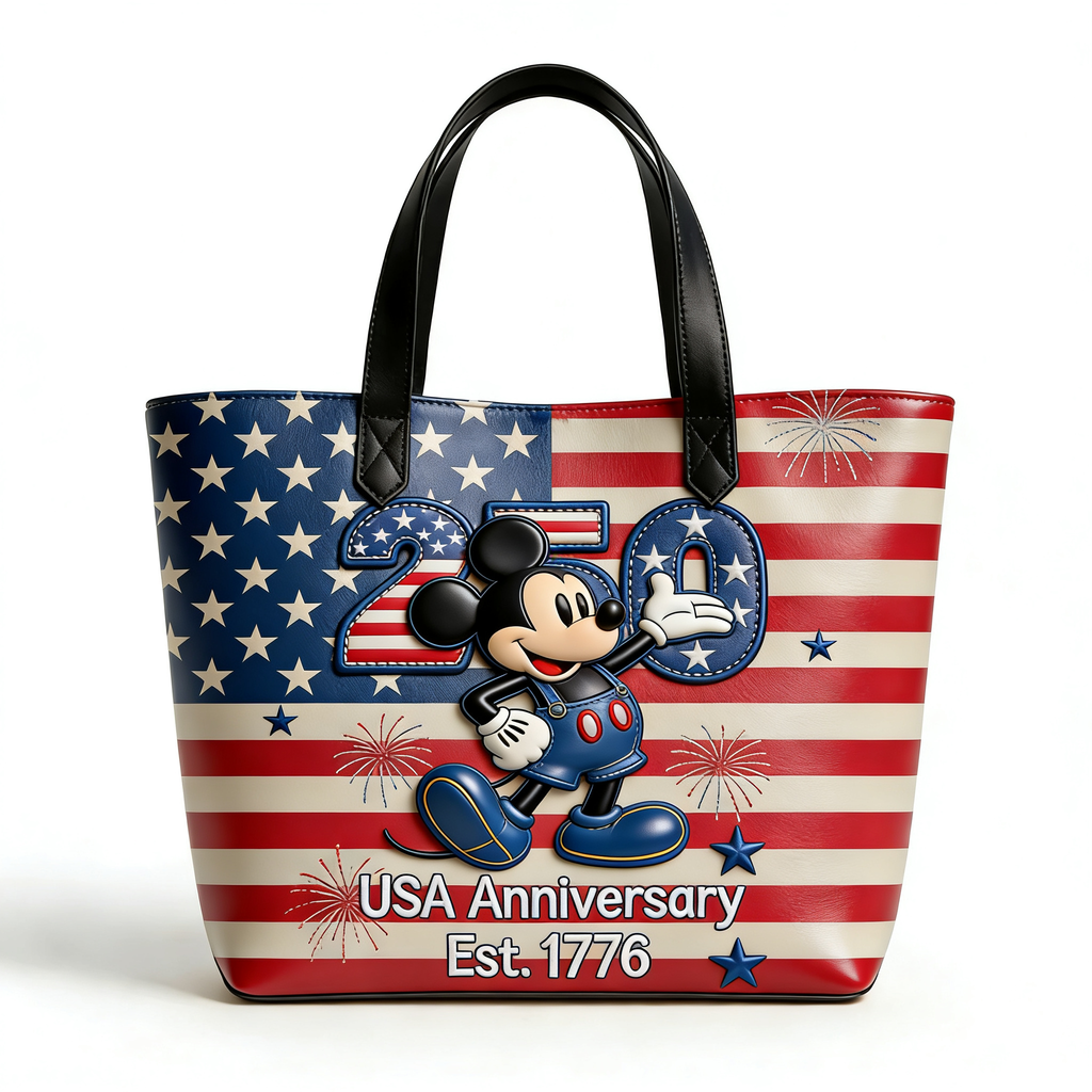 Personalized Cute Animals Tote Bag US 250th Anniversary Gift
