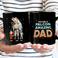 Personalized Black Mug You're A Falcon Amazing Dad Gift