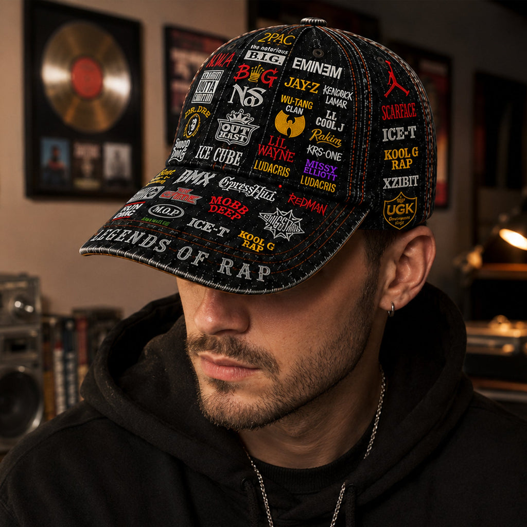 Personalized Legends Edition Classic Cap for Rap Lovers GradoCreations
