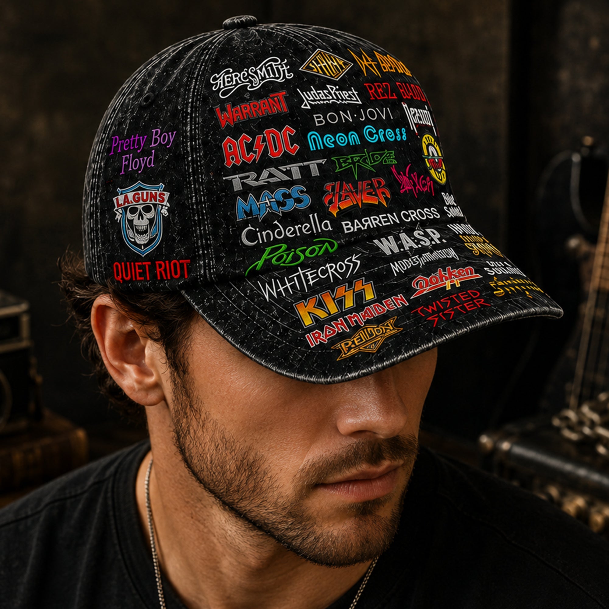Personalized Classic Rock Legends Edition Cap Custom Design Gift GradoCreations