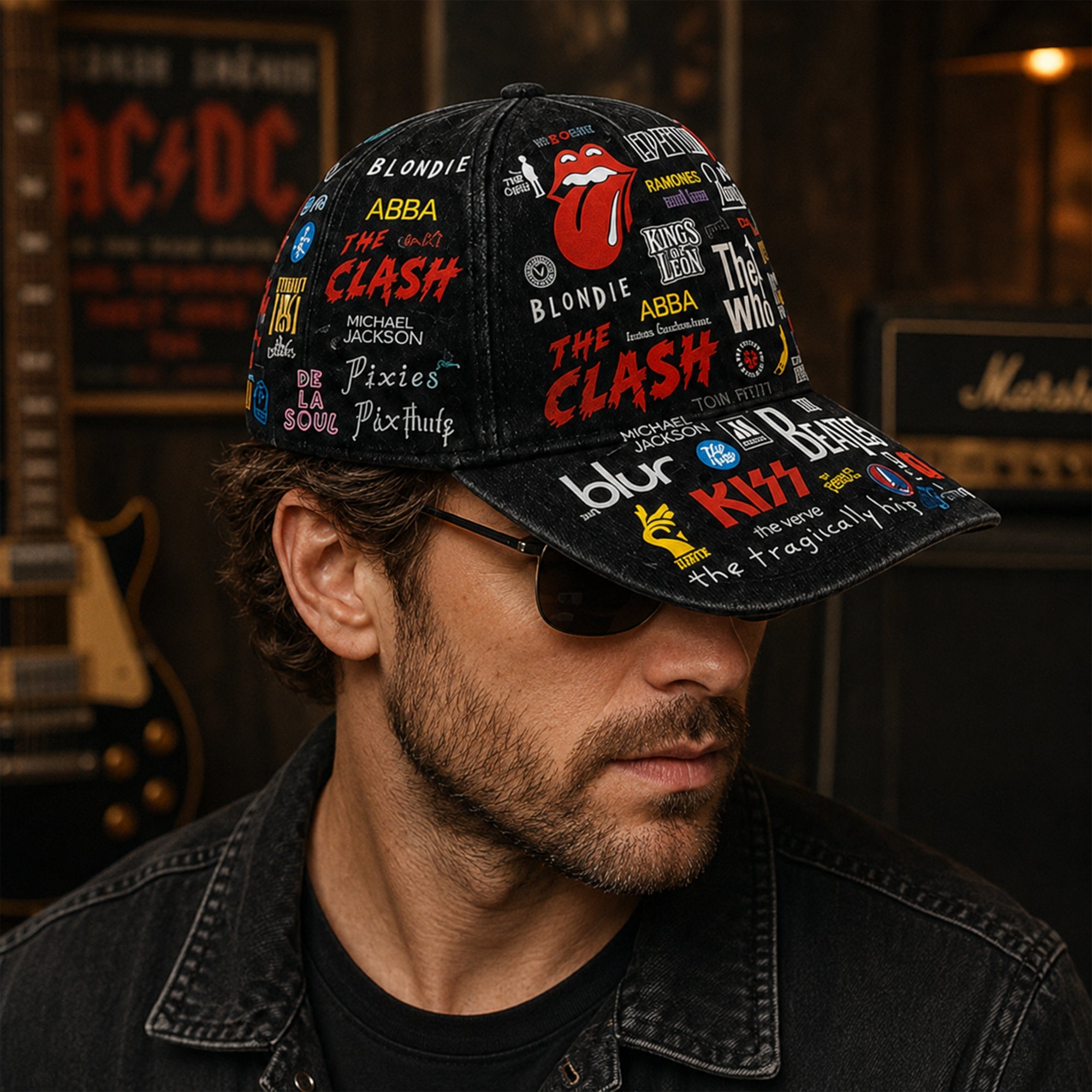Personalized Classic Rock Cap Custom Legends Edition Gift Classic Cap GradoCreations