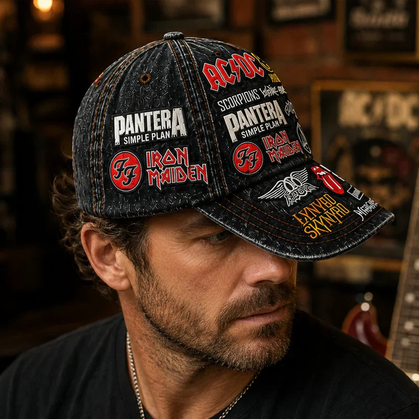 Legends Edition Classic Cap for Rock Music Fans | Customizable Classic Cap GradoCreations