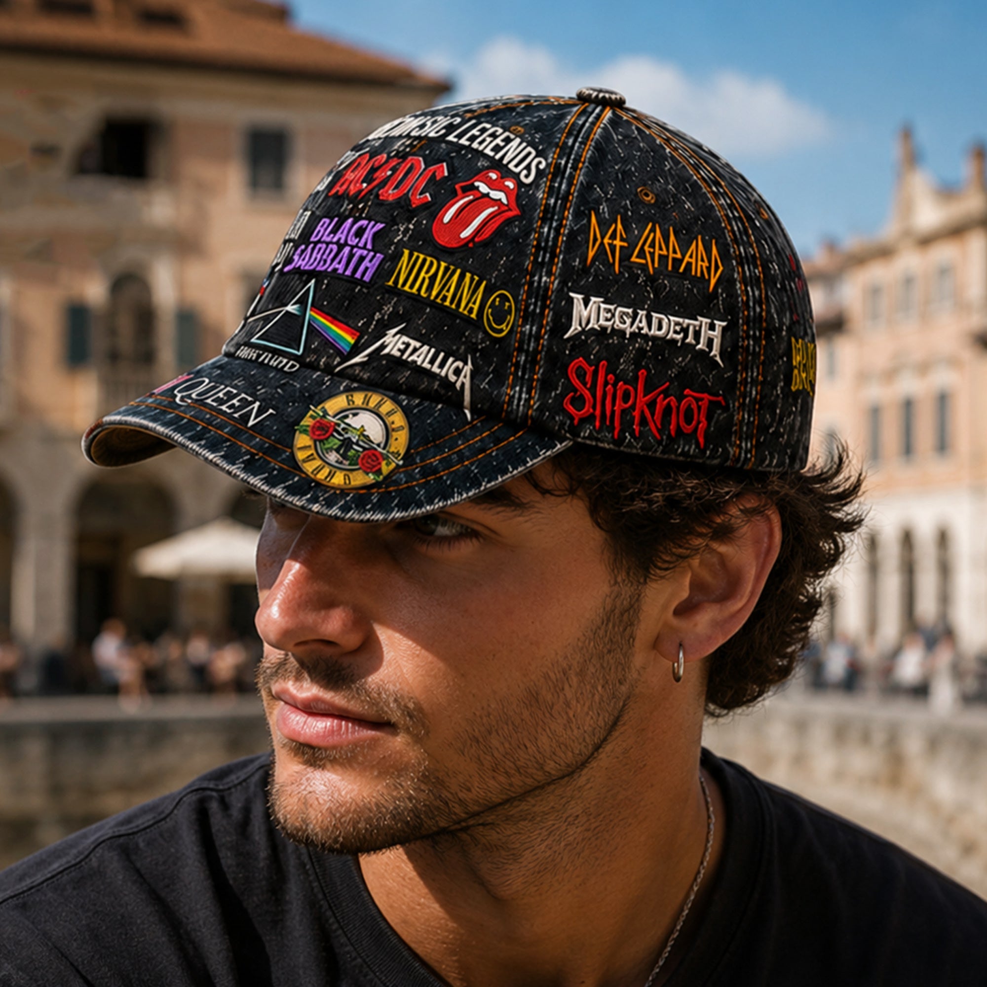 Personalized Legends Edition Classic Cap Rock Music Gift GradoCreations