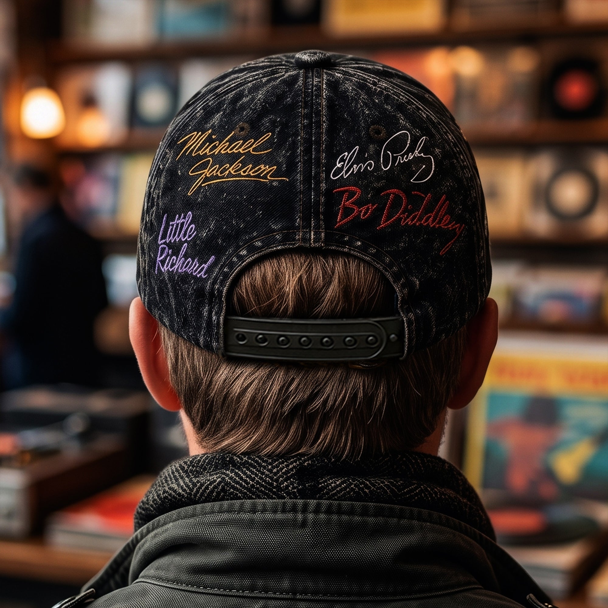 Personalized Classic Rock Legends Cap Gift for Music Lovers GradoCreations