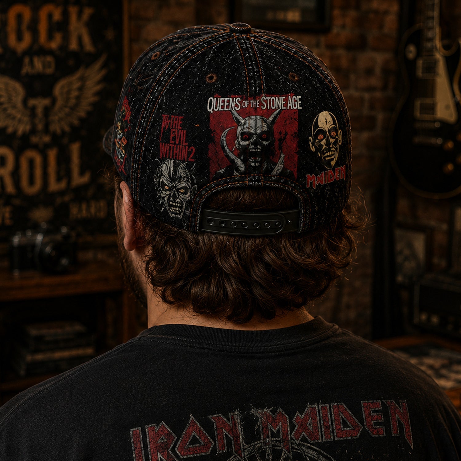 Personalized Classic Rock Cap Custom Name Legends Edition Gift GradoCreations