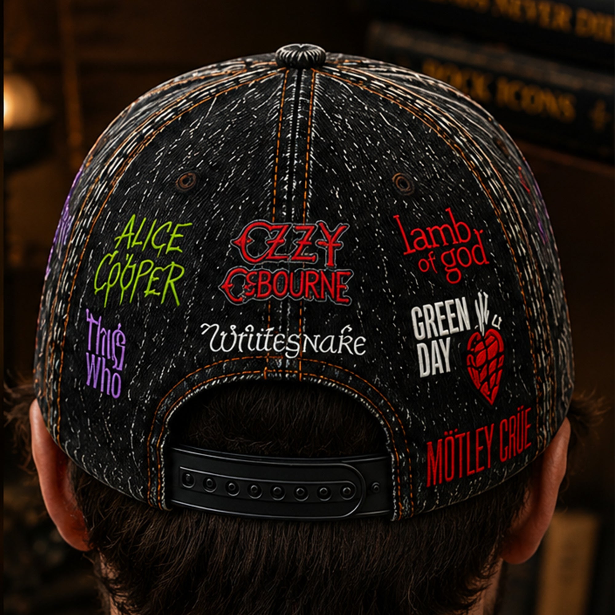 Personalized Legends Edition Classic Cap Rock Music Gift GradoCreations