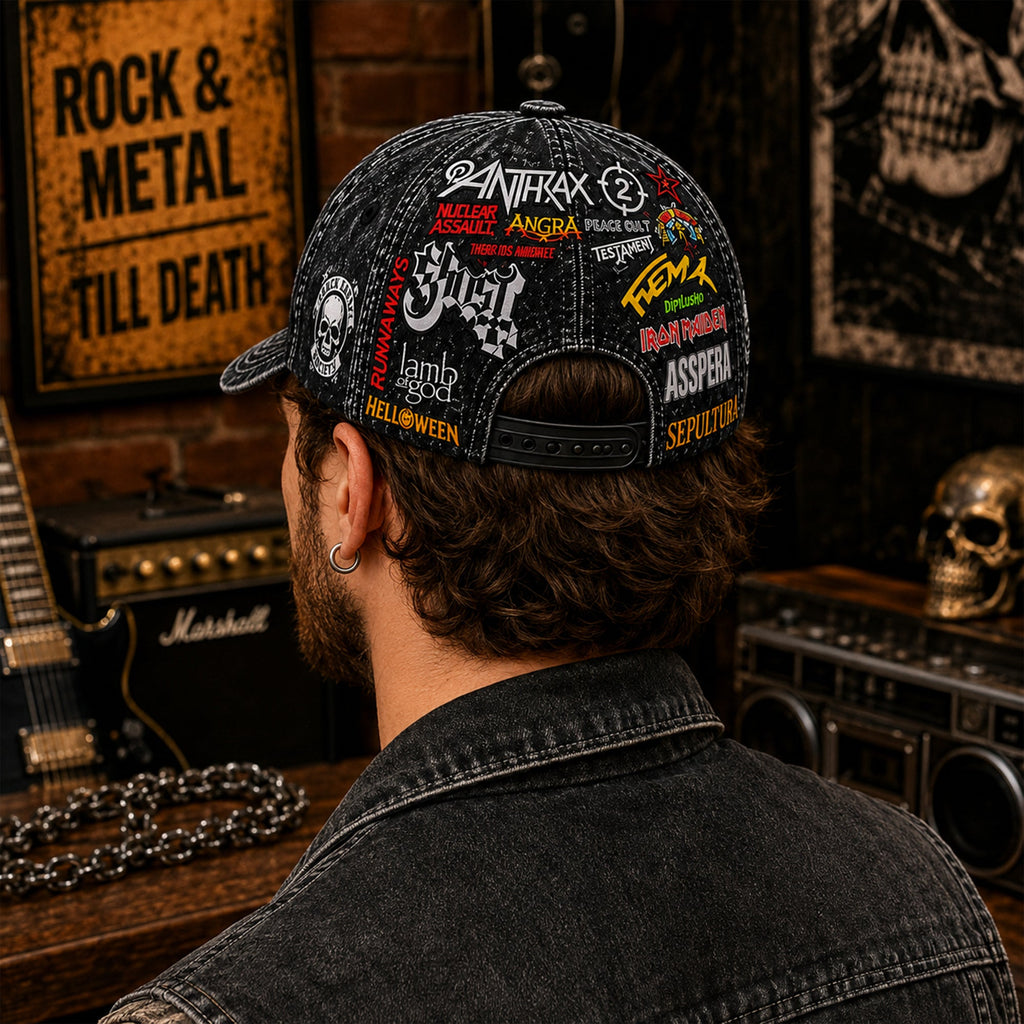 Custom Classic Cap for Rock Lovers | Legends Edition Snapback Classic Cap GradoCreations