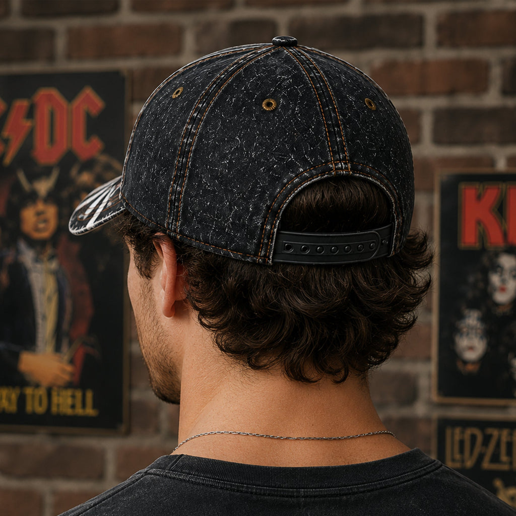 Personalized Classic Rock Cap Custom Masters of Rock Gift GradoCreations