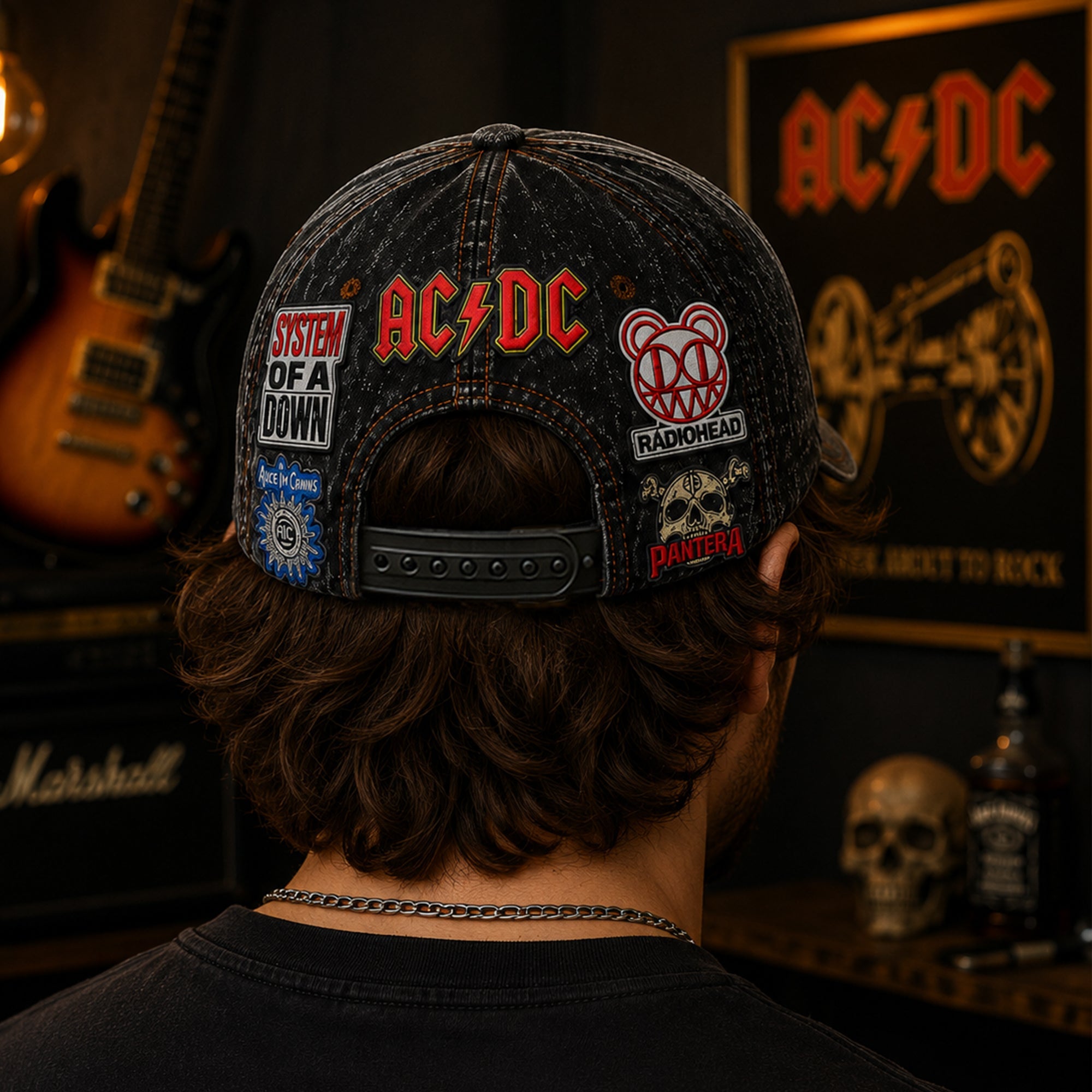 Personalized Classic Rock Cap with Legends Edition Design GradoCreations