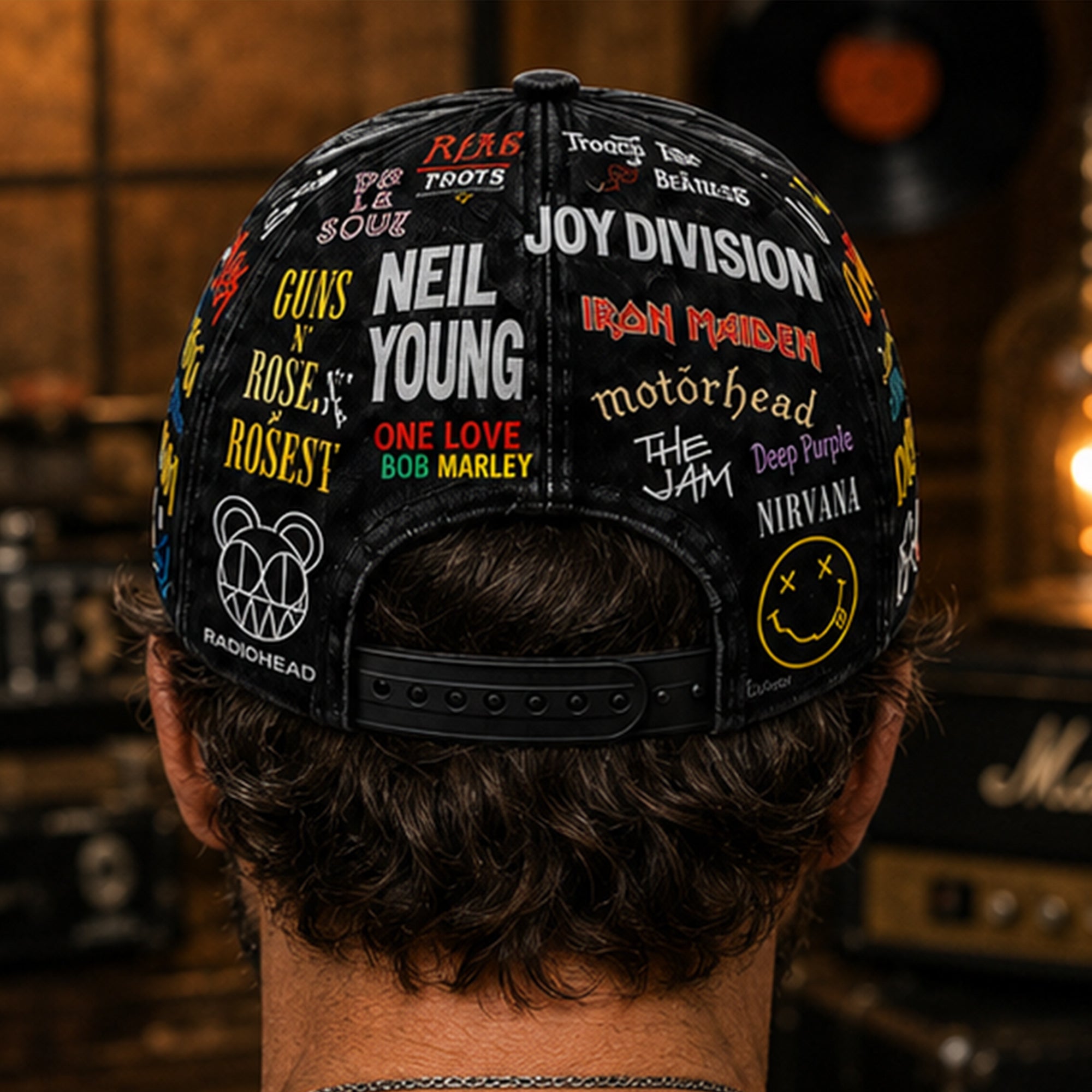 Personalized Classic Rock Cap Custom Legends Edition Gift Classic Cap GradoCreations
