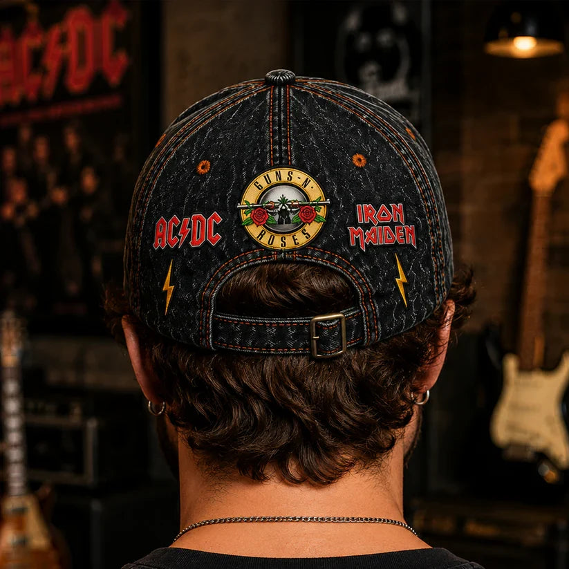 Custom Printed Classic Cap Rock Legends for Music Fans Classic Cap GradoCreations