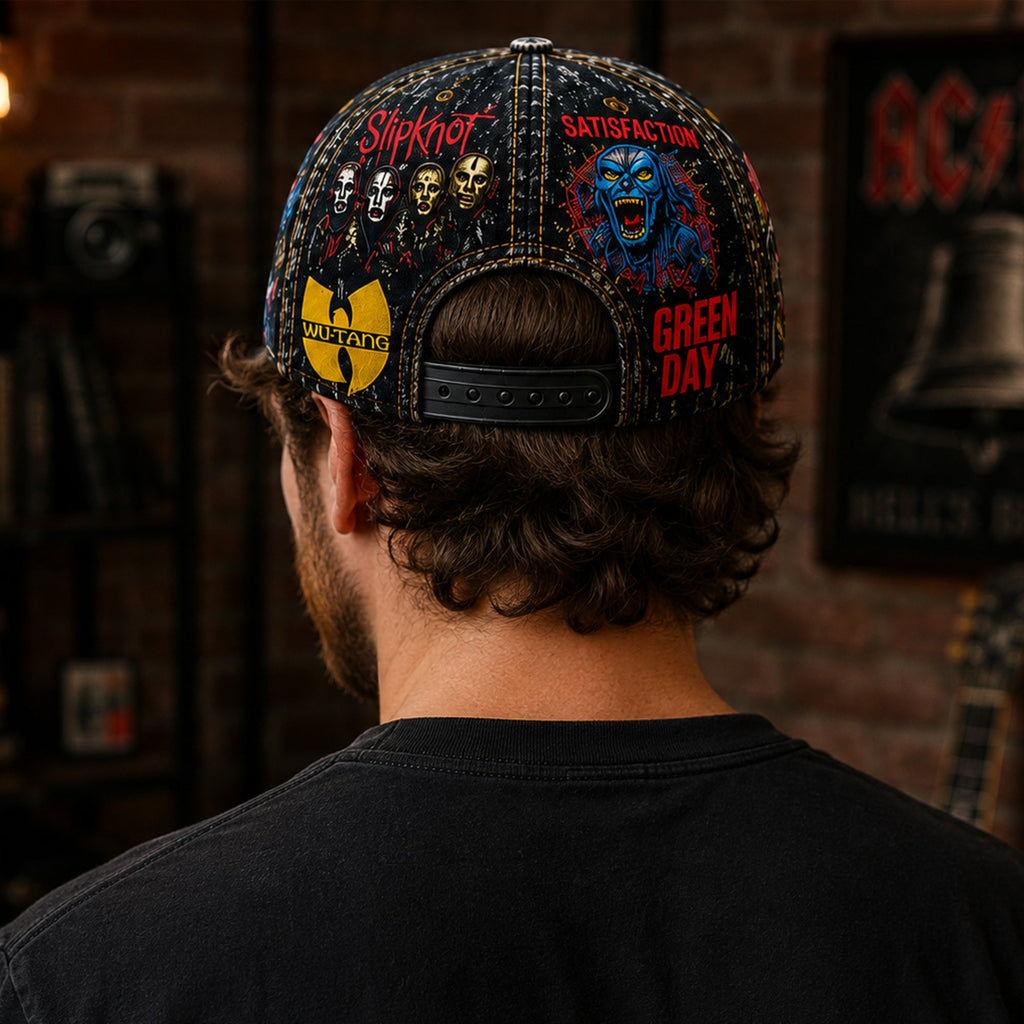 Personalized Rock Legends Classic Cap Custom Design Gift GradoCreations