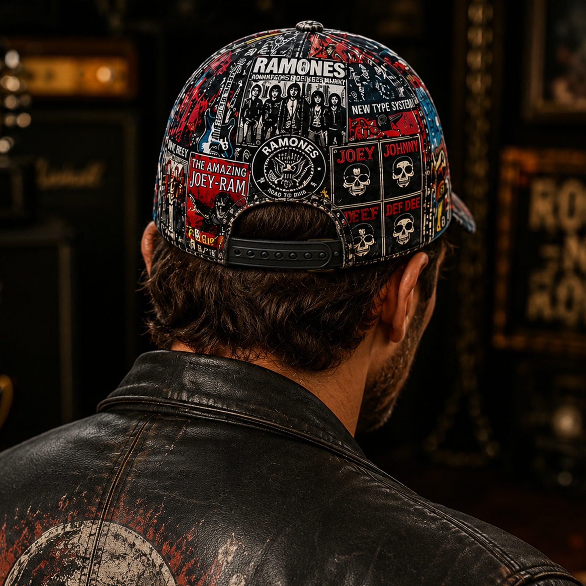 Personalized Classic Rock Cap Custom Style Gift for Music Lovers GradoCreations