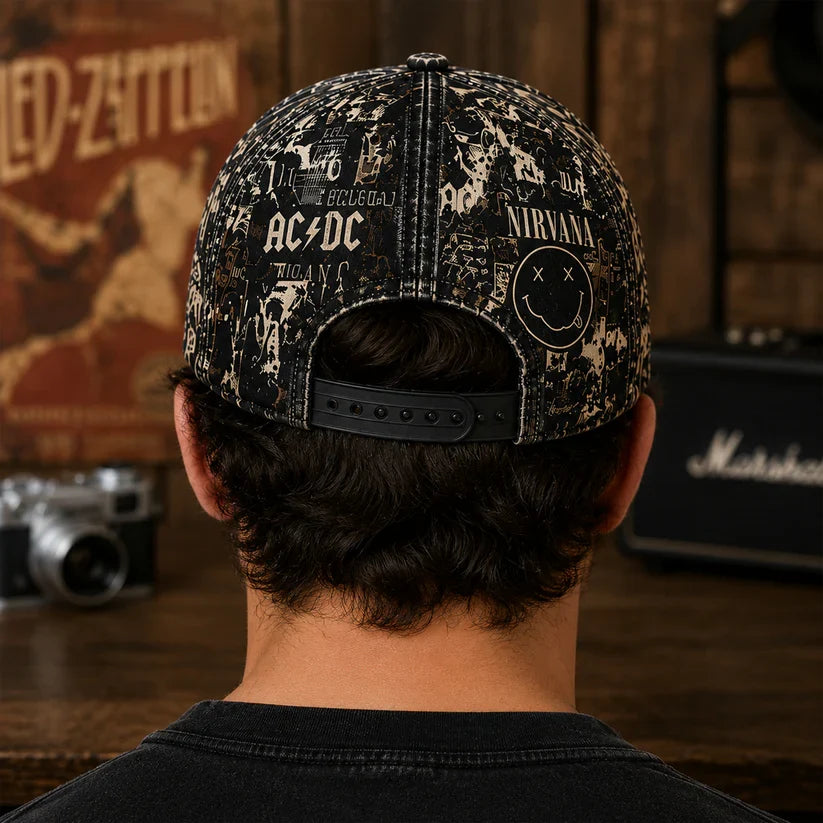 Rock Music Legends Edition Classic Cap for Music Lovers Classic Cap GradoCreations