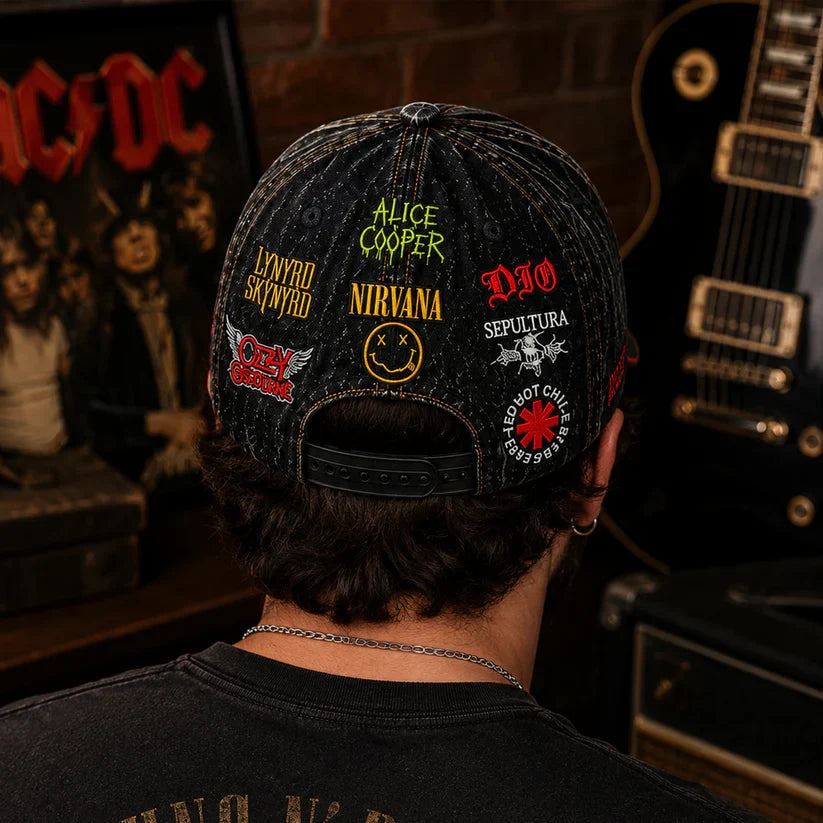 Personalized Classic Cap Rock Music Legends Edition for Fans Classic Cap GradoCreations
