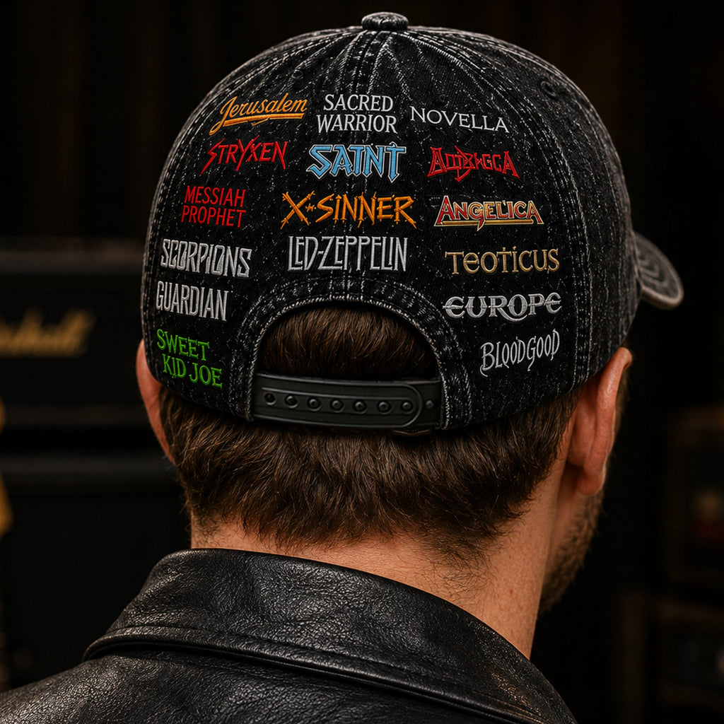 Personalized Classic Rock Legends Edition Cap Custom Design Gift GradoCreations