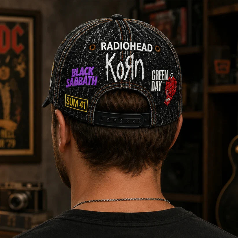 Legends Edition Classic Cap for Rock Music Fans | Customizable Classic Cap GradoCreations