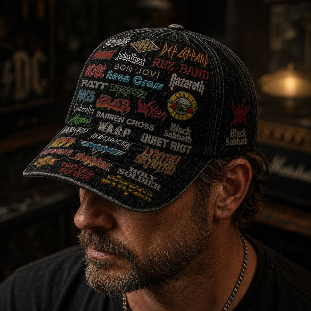 Personalized Classic Rock Legends Edition Cap Custom Design Gift GradoCreations