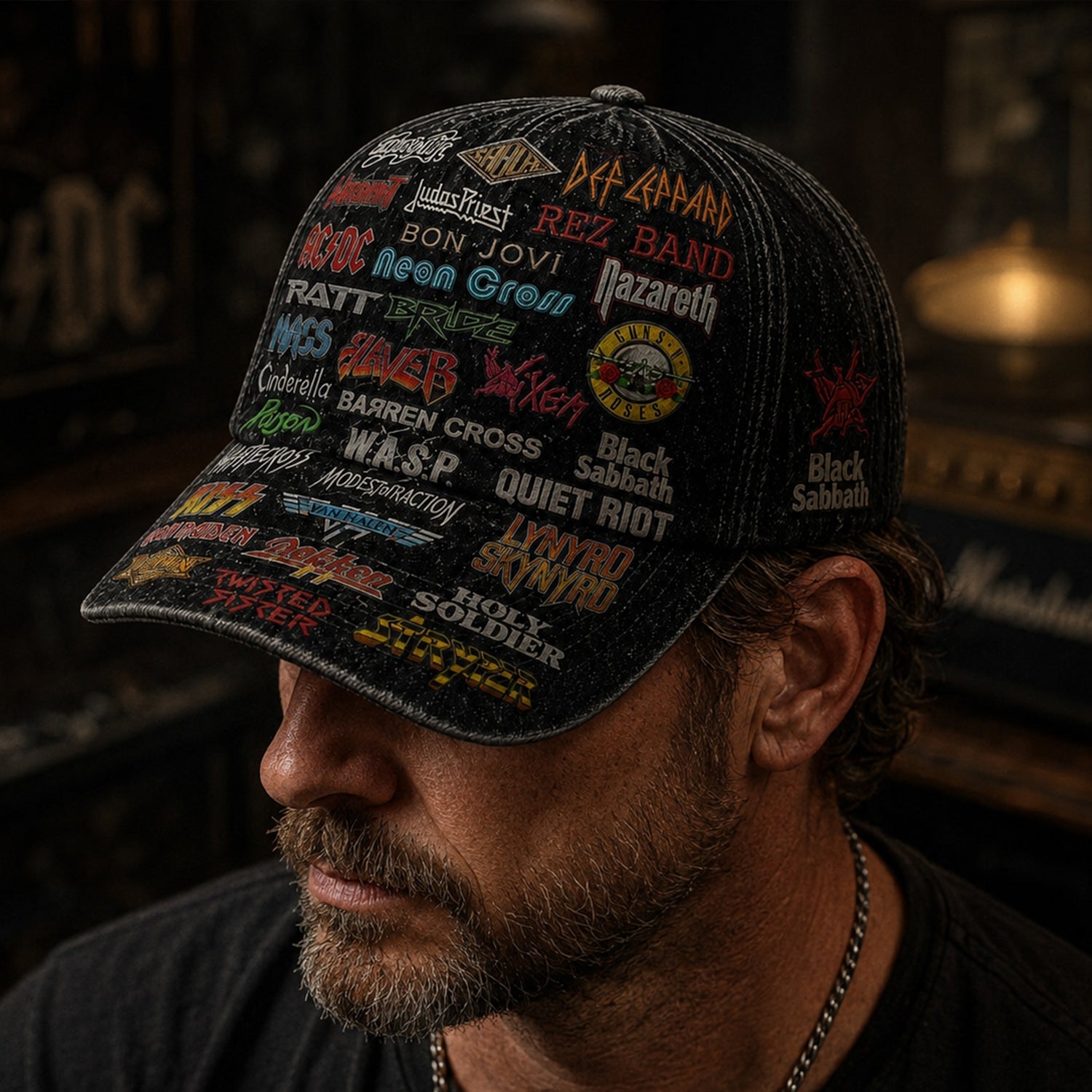 Personalized Classic Rock Legends Edition Cap Custom Design Gift GradoCreations