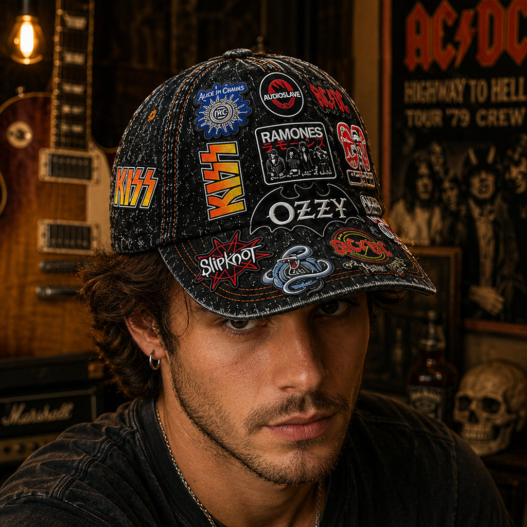 Personalized Classic Rock Cap with Legends Edition Design GradoCreations