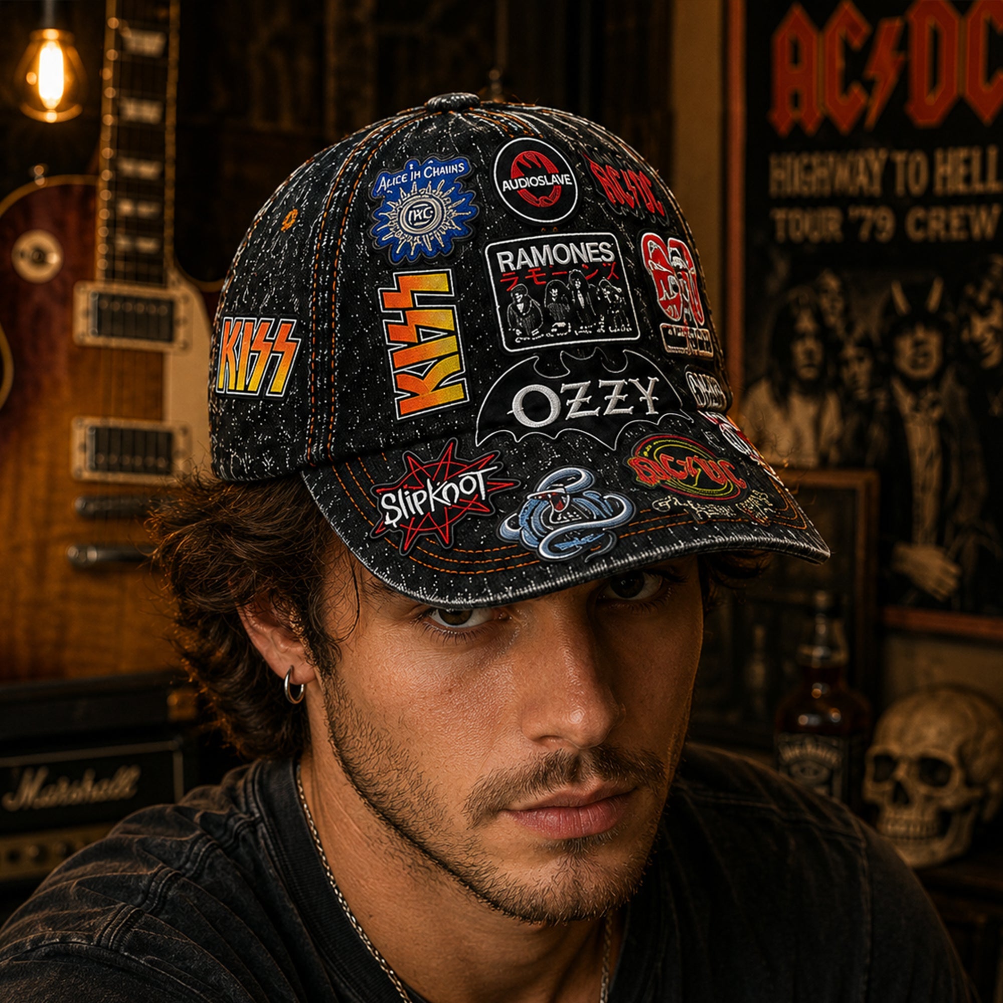 Personalized Classic Rock Cap with Legends Edition Design GradoCreations