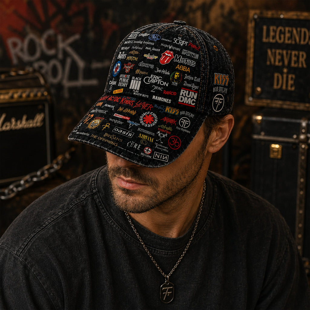 Classic Rock Legends Edition Cap Custom Name Personalization Classic Cap GradoCreations