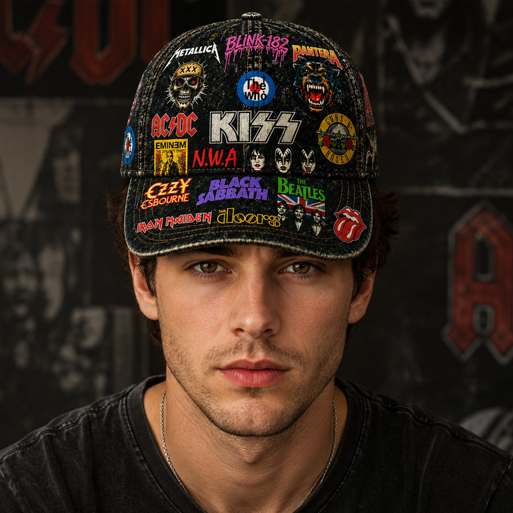 Personalized Rock Legends Classic Cap Custom Design Gift GradoCreations