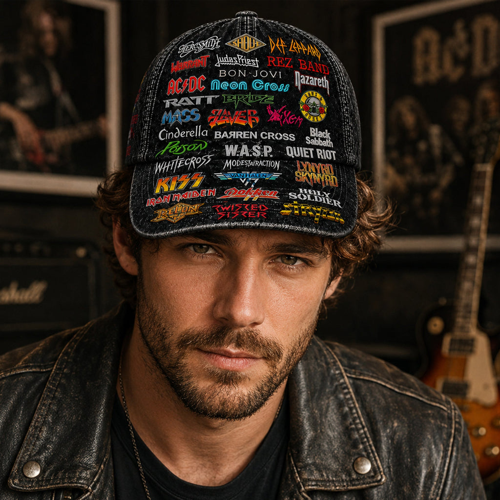 Personalized Classic Rock Legends Edition Cap Custom Design Gift GradoCreations