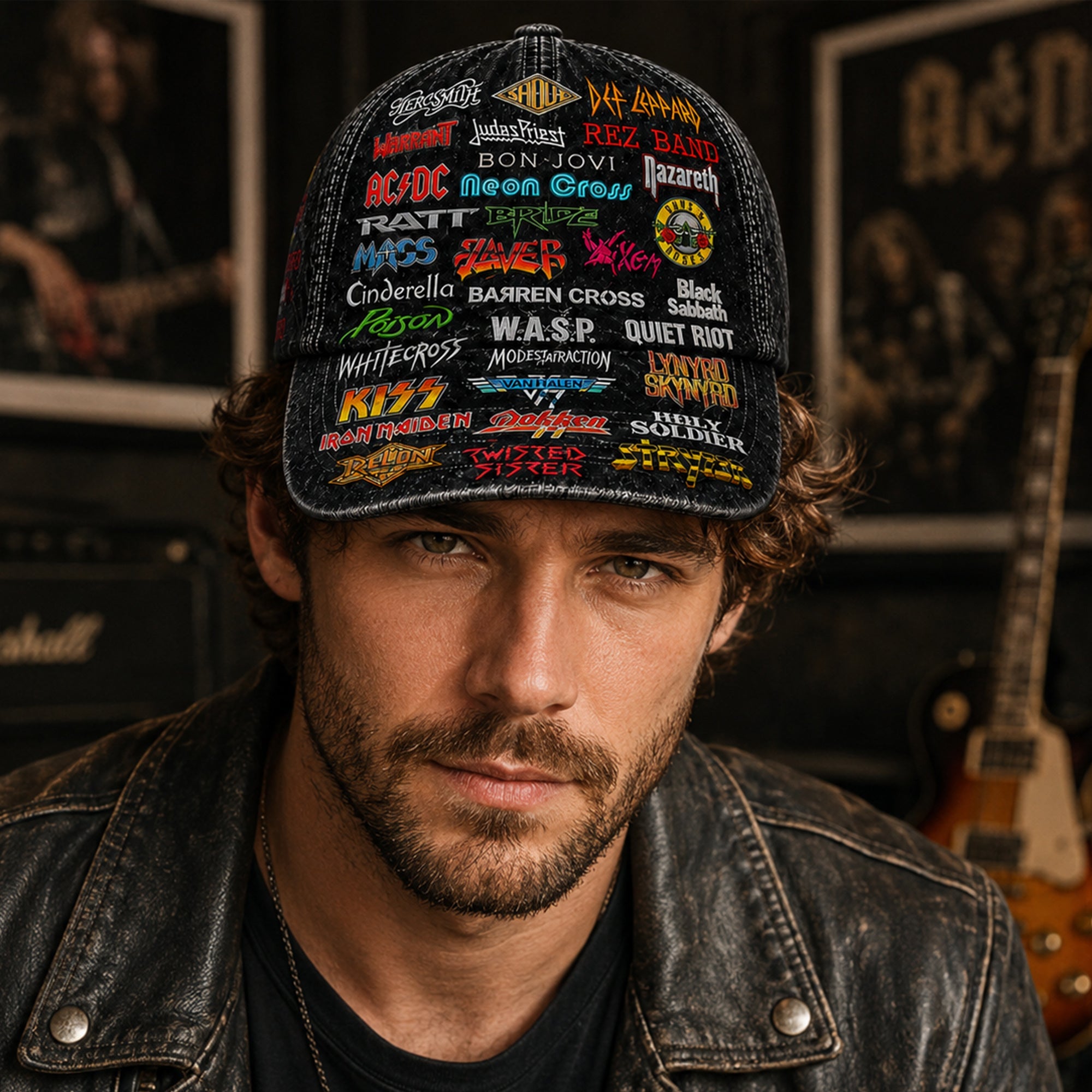 Personalized Classic Rock Legends Edition Cap Custom Design Gift GradoCreations